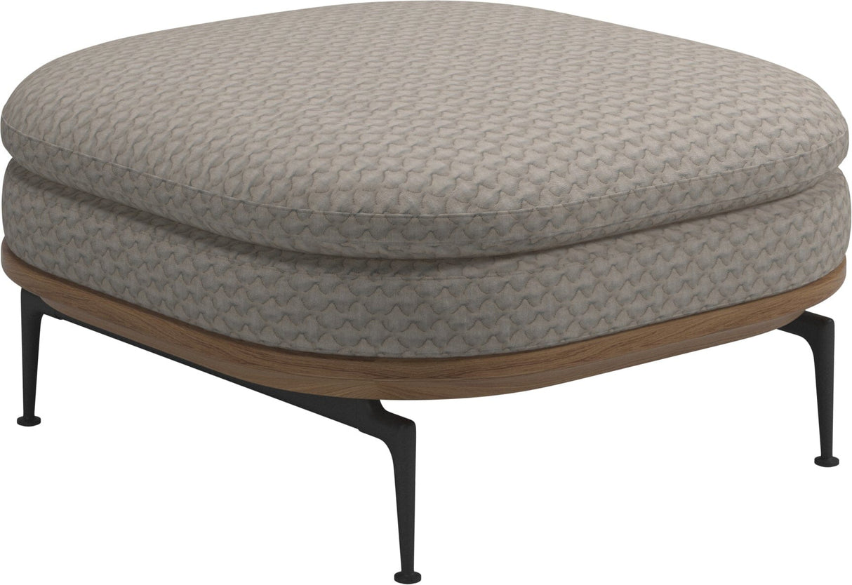 Gloster Mistral Repose-pieds Ottoman Grade D (ST) Wave Buff 0125