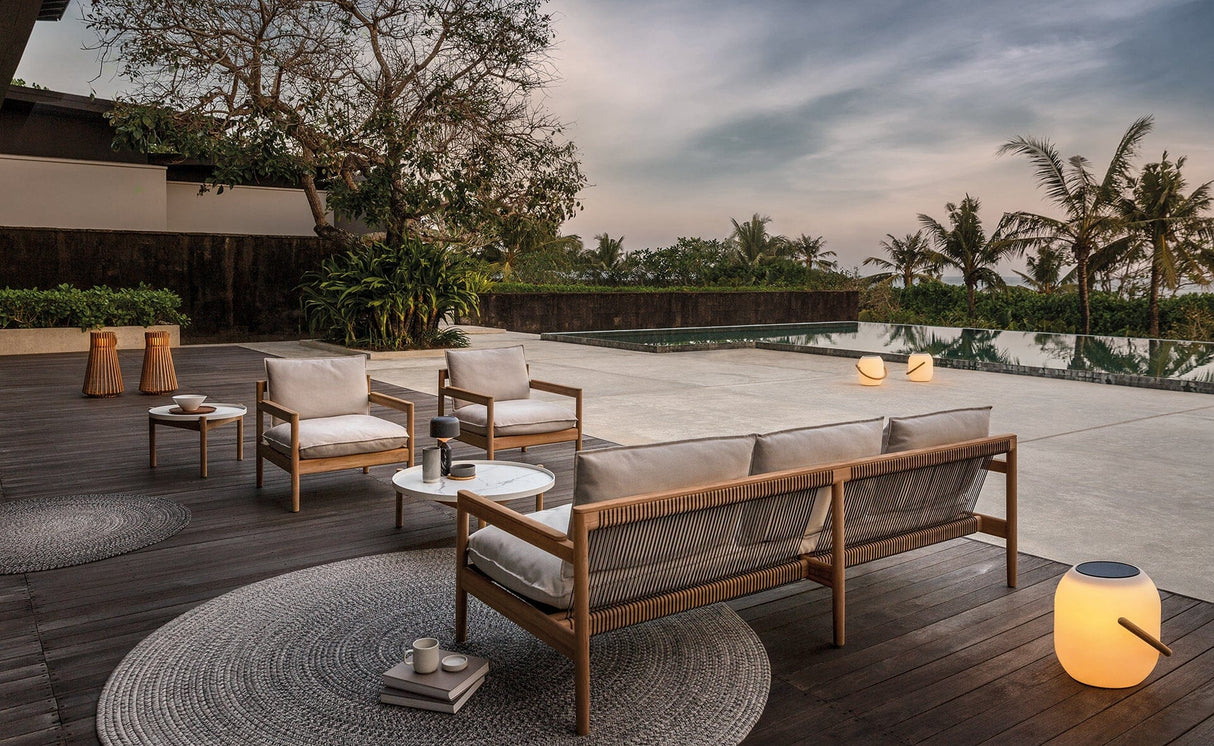 Gloster Sepal Coffee Table - Table basse ronde Ø83cm h:31cm