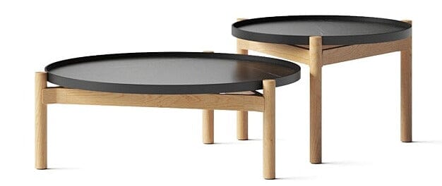 Gloster Sepal Coffee Table - Table basse ronde Ø83cm h:31cm