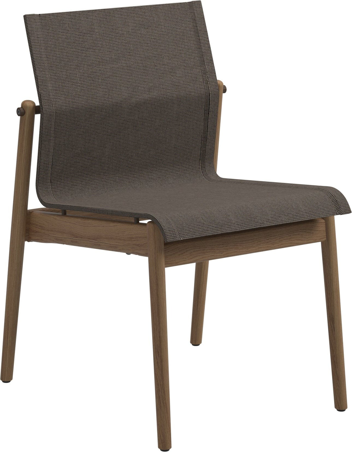 Gloster Sway Teak Chaise repas Java / Sepia Sling