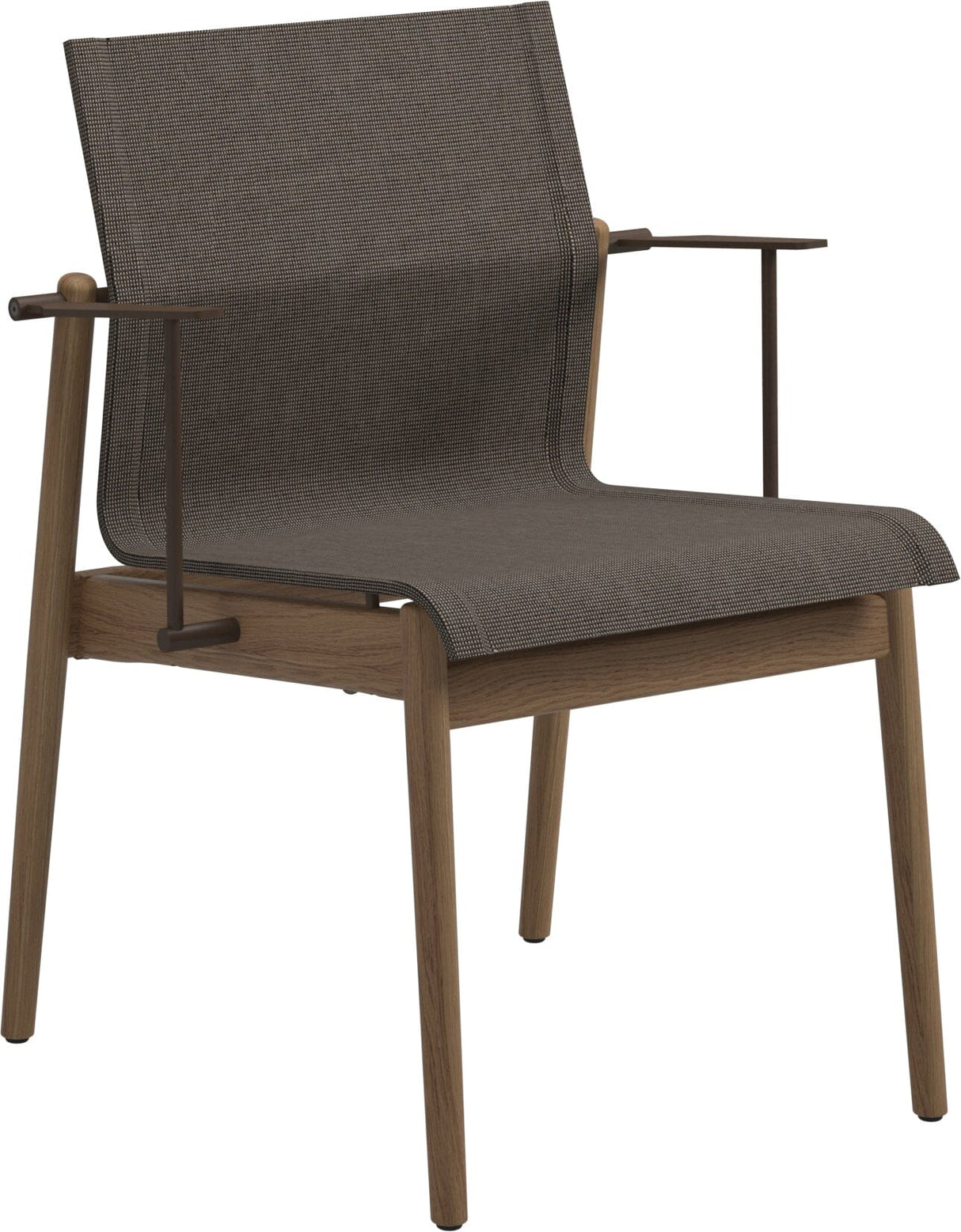 Gloster Sway Teak Fauteuil repas Java / Sepia Sling