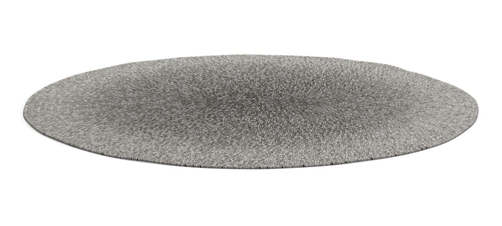 Gloster Tapis ∅140cm Round Rug Pewter Ombre