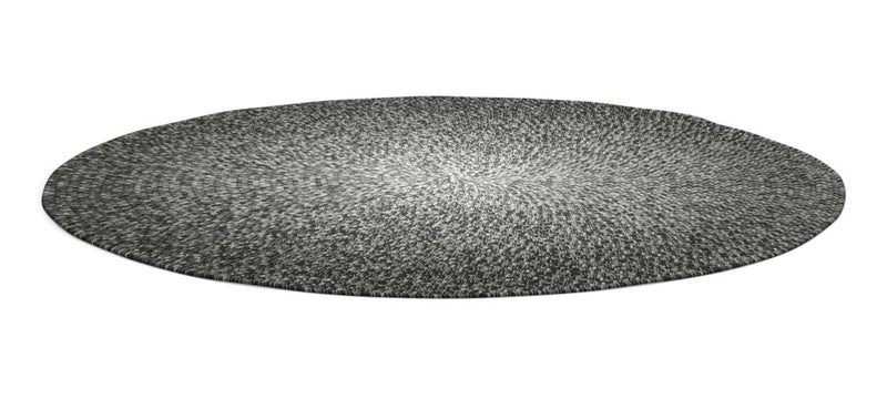 Gloster Tapis ∅220cm Round Rug Graphite Ombre 