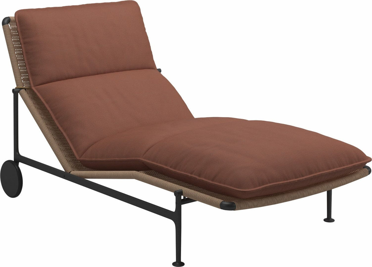 Gloster Zenith Chaise longue (Meteor) Grade B (WR) Blend Clay 0143