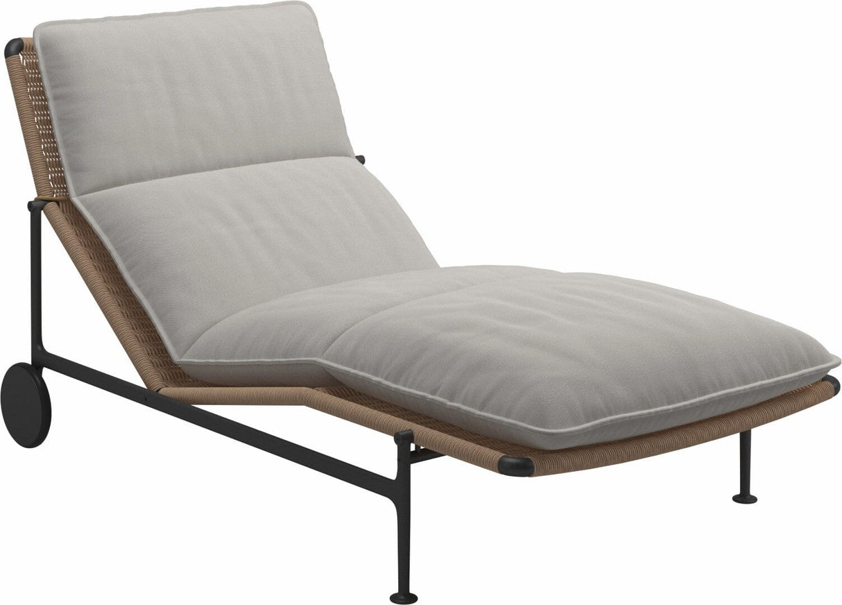Gloster Zenith Chaise longue (Meteor) Grade B (WR) Blend Linen 0146