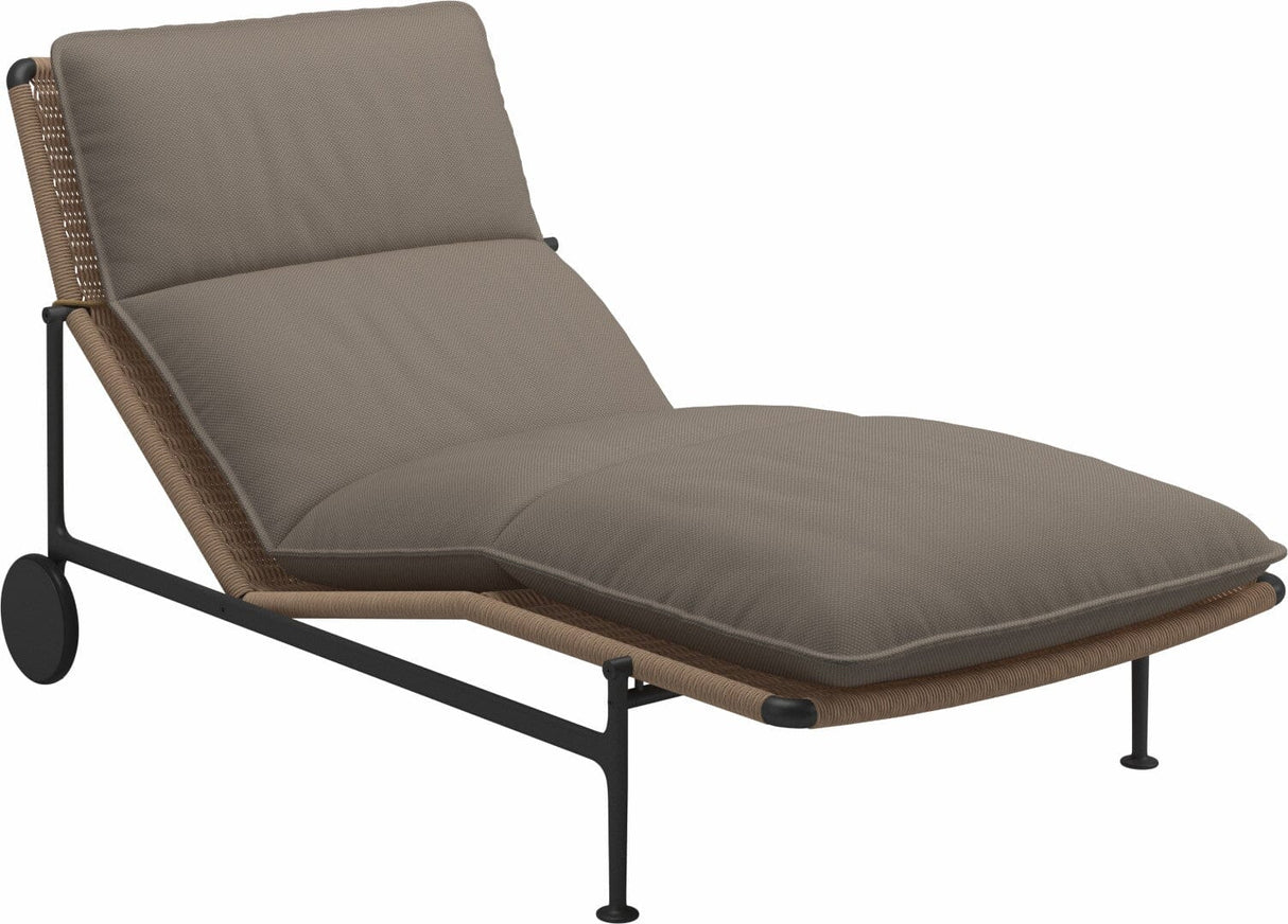 Gloster Zenith Chaise longue (Meteor) Grade D (ST) Ravel Dune 0118