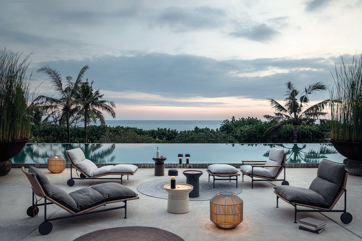 Gloster Zenith Fauteuil club - Lounge Chair sans accoudoirs (Meteor)