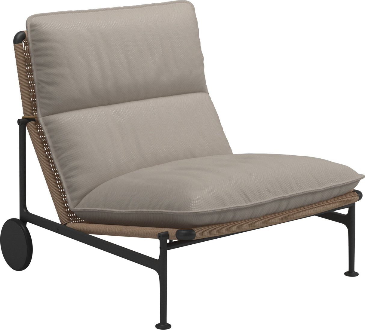 Gloster Zenith Fauteuil club - Lounge Chair sans accoudoirs (Meteor) Grade D (ST) Dot Oyster 0117