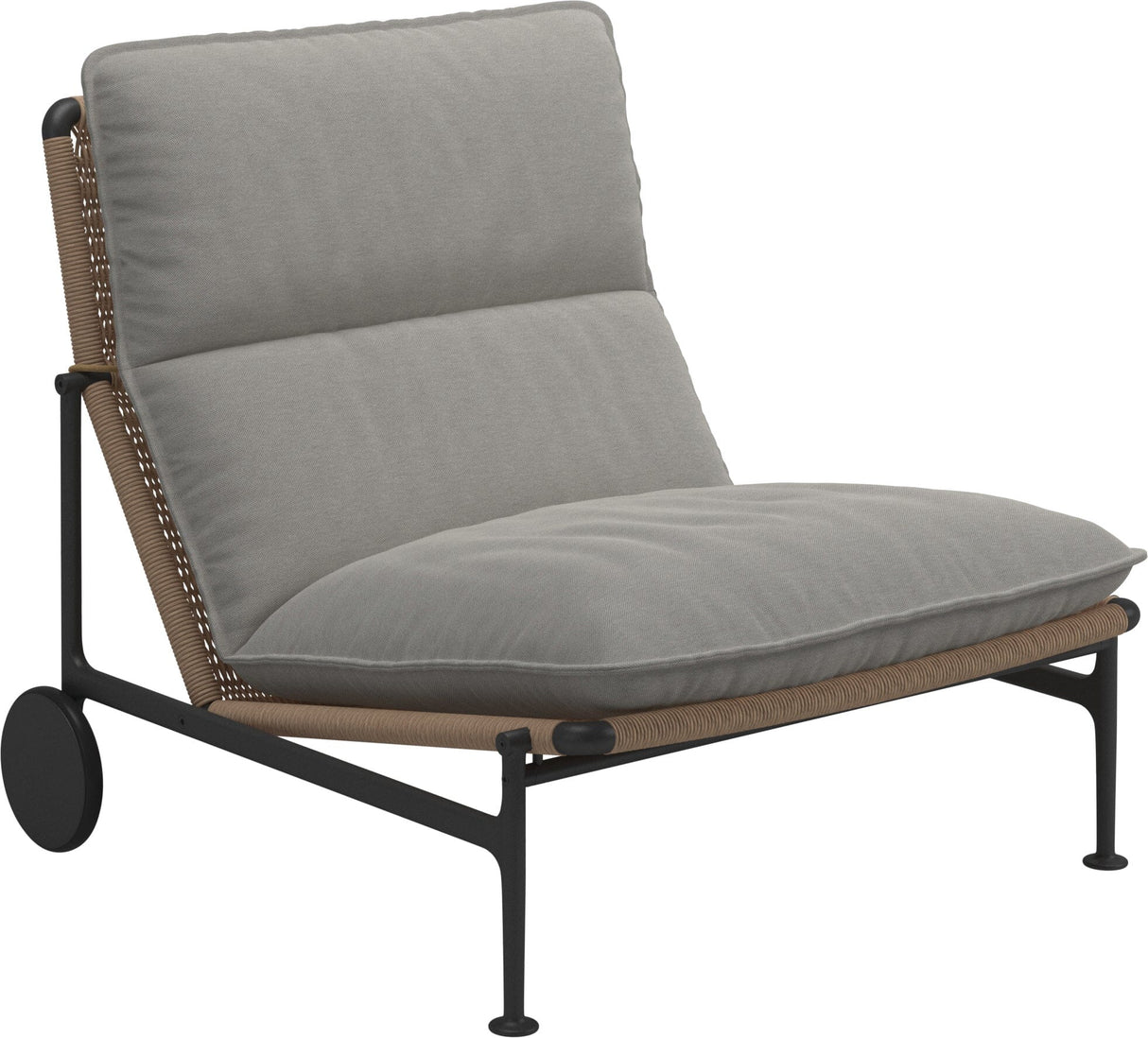 Gloster Zenith Fauteuil club - Lounge Chair sans accoudoirs (Meteor) Grade D (ST) Tuck Malt 0122