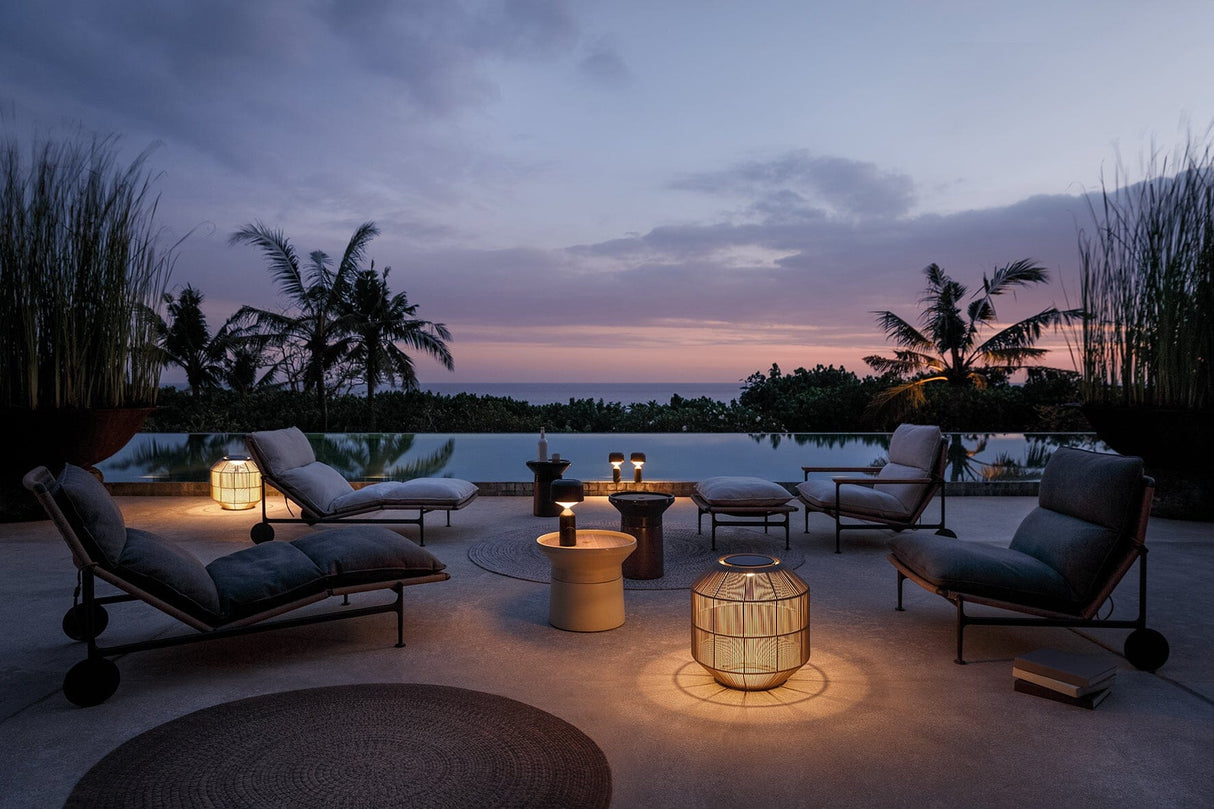 Gloster Zenith Repose pieds - Tabouret (Meteor)