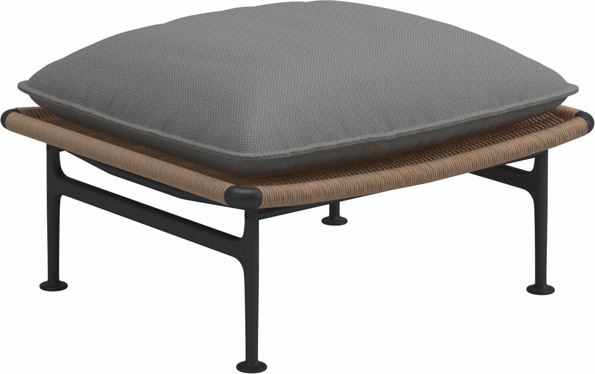 Gloster Zenith Repose pieds - Tabouret (Meteor) Grade D (ST) Dot Putty 0156