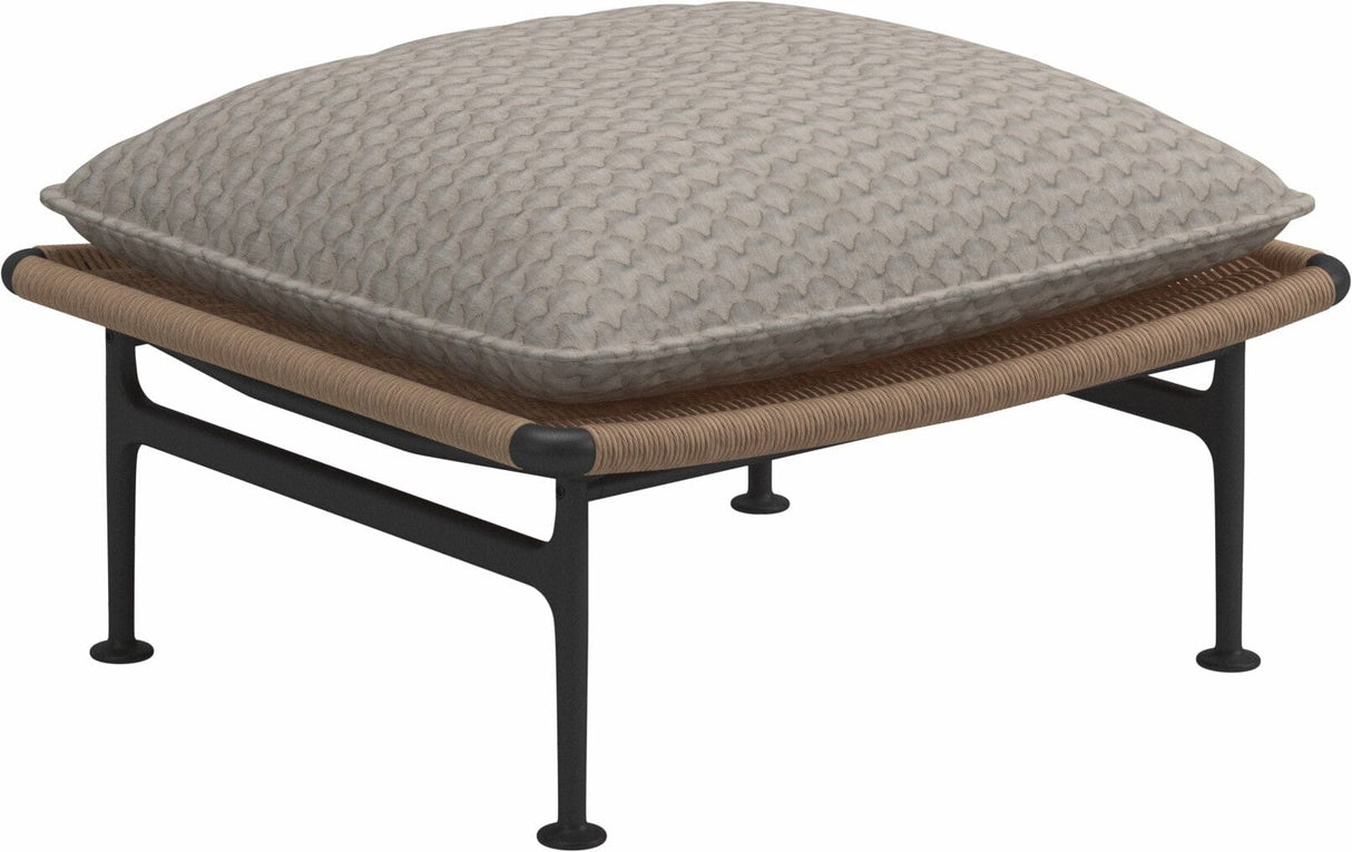 Gloster Zenith Repose pieds - Tabouret (Meteor) Grade D (ST) Wave Buff 0125