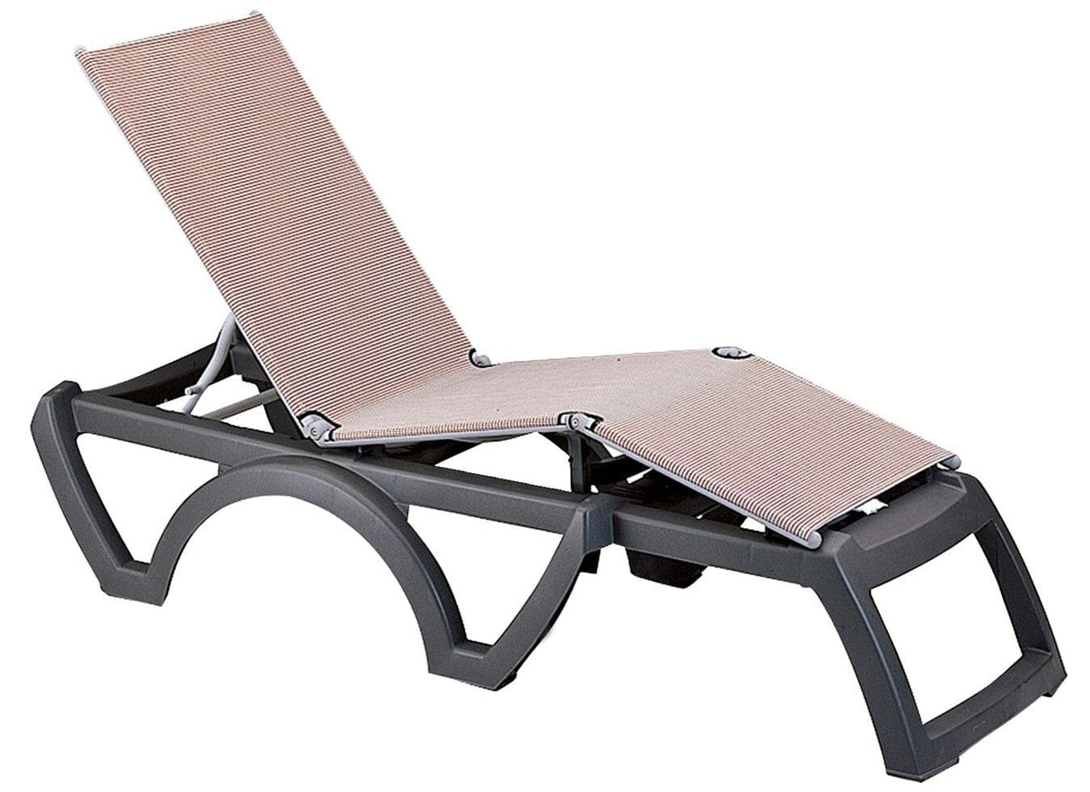 Grosfillex Bali Bain de soleil empilable