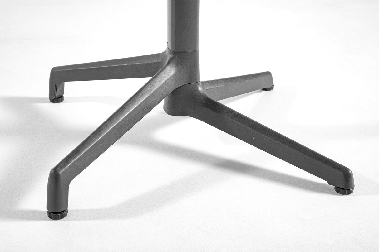 Grosfillex Cannes GX2.0 Pied Bistro résine synthétique central rabattable et encastrable