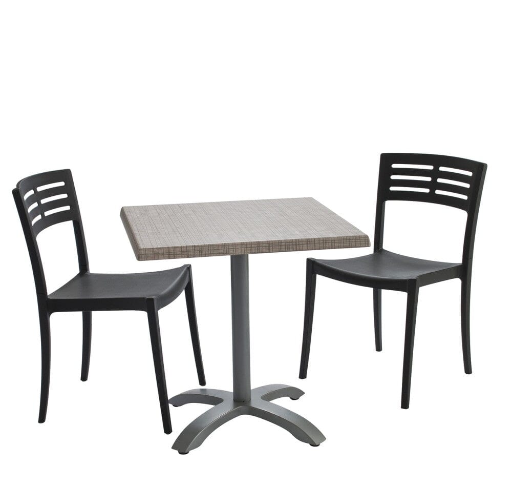 Grosfillex Ecofix Pied Bistro central fixe