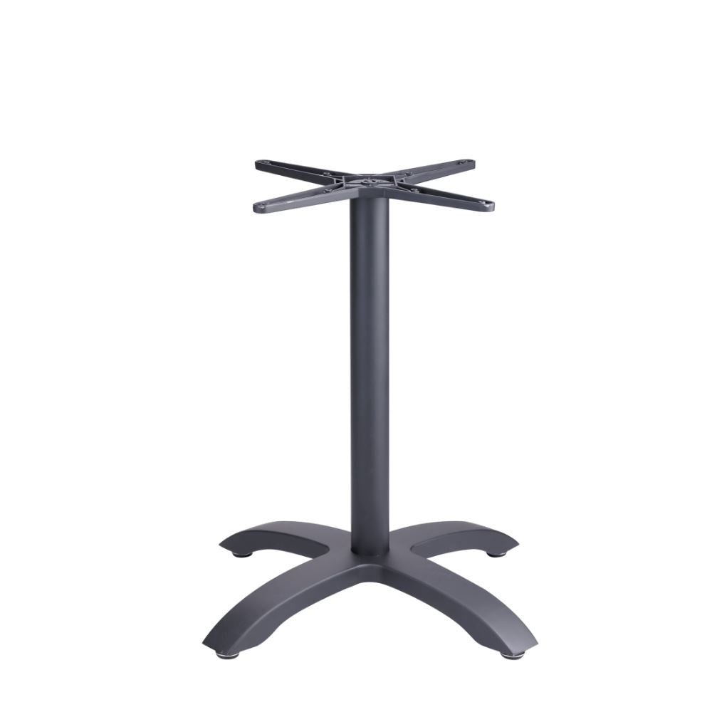 Grosfillex Ecofix Pied Bistro central fixe Noir