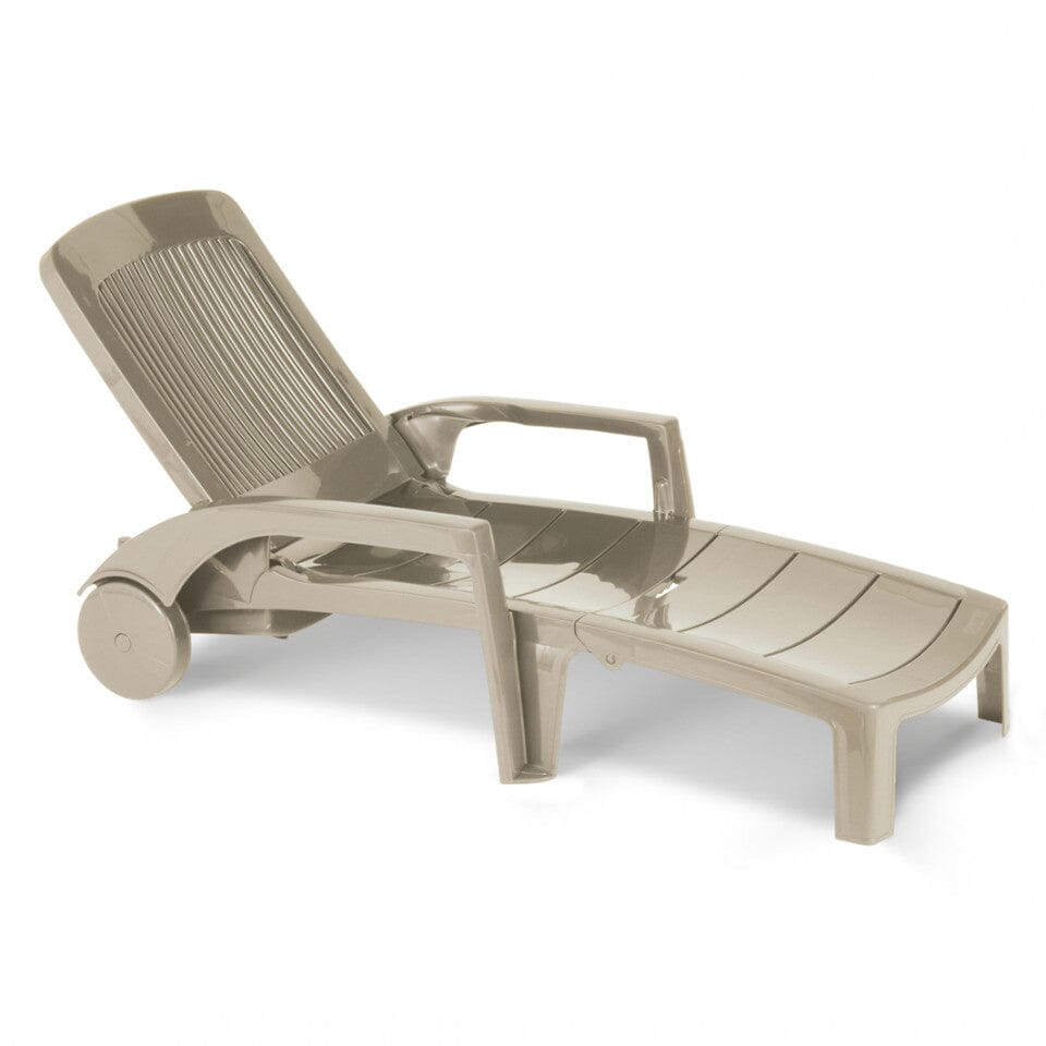 Grosfillex Fidji 2 Bain de soleil pliant Lin