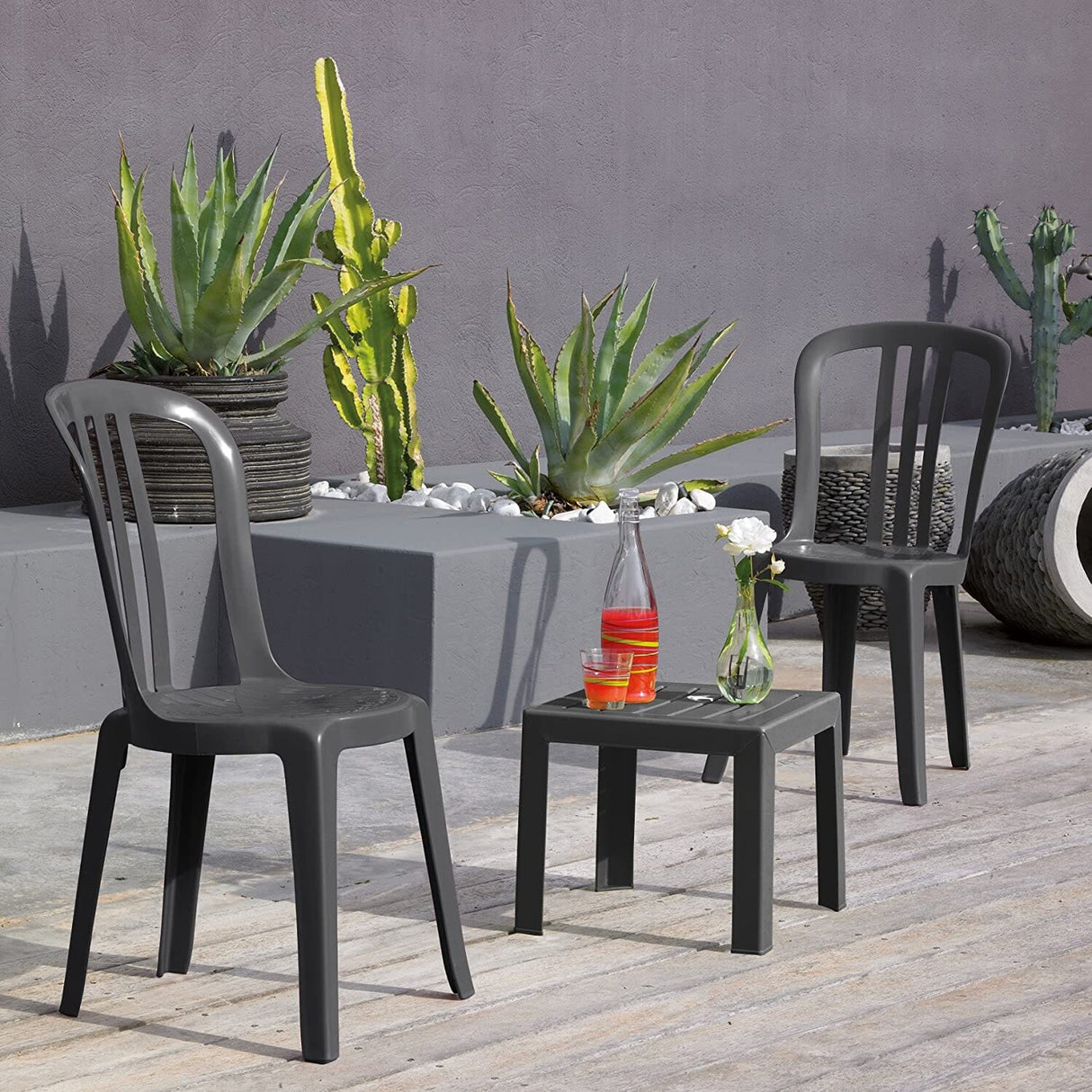 Grosfillex Miami Chaise bistrot empilable