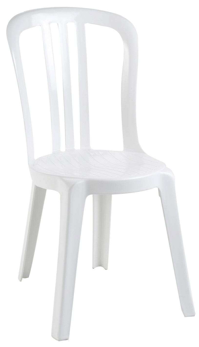 Grosfillex Miami Chaise bistrot empilable Blanc