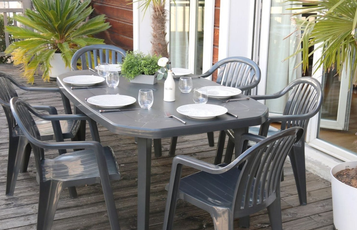 Grosfillex Miami Fauteuil repas empilable