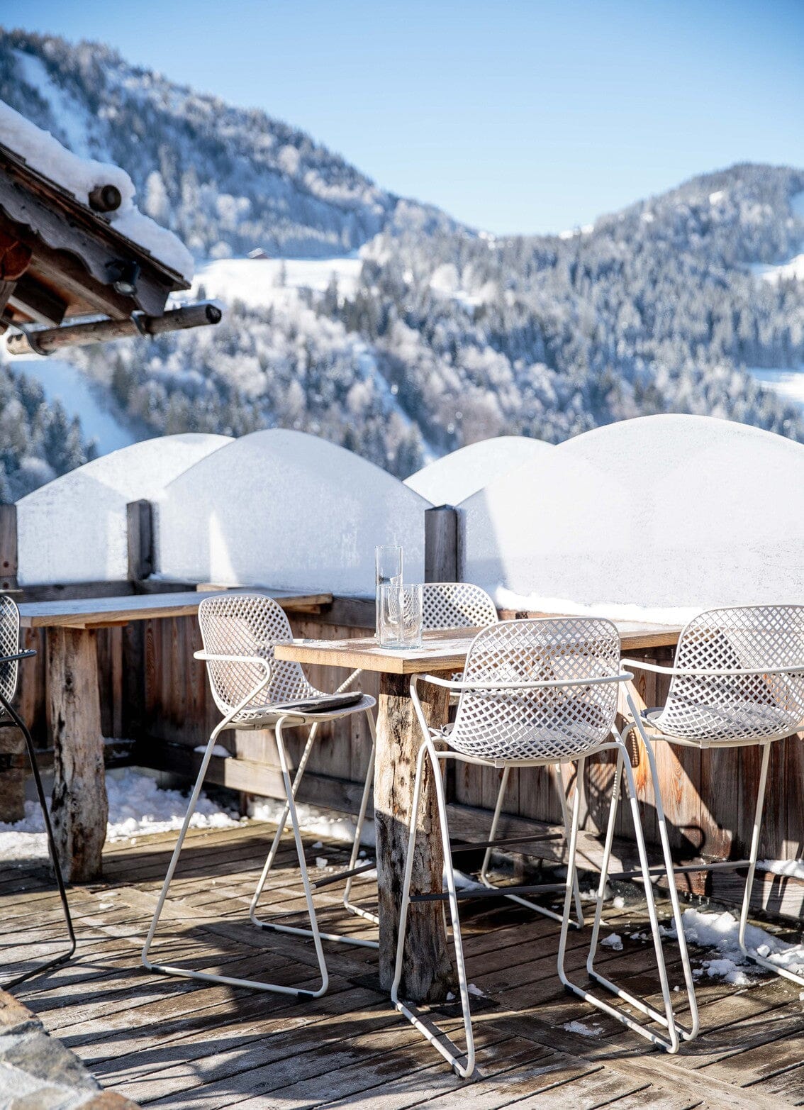 Grosfillex Ramatuelle 73 Chaise haute de bar empilable