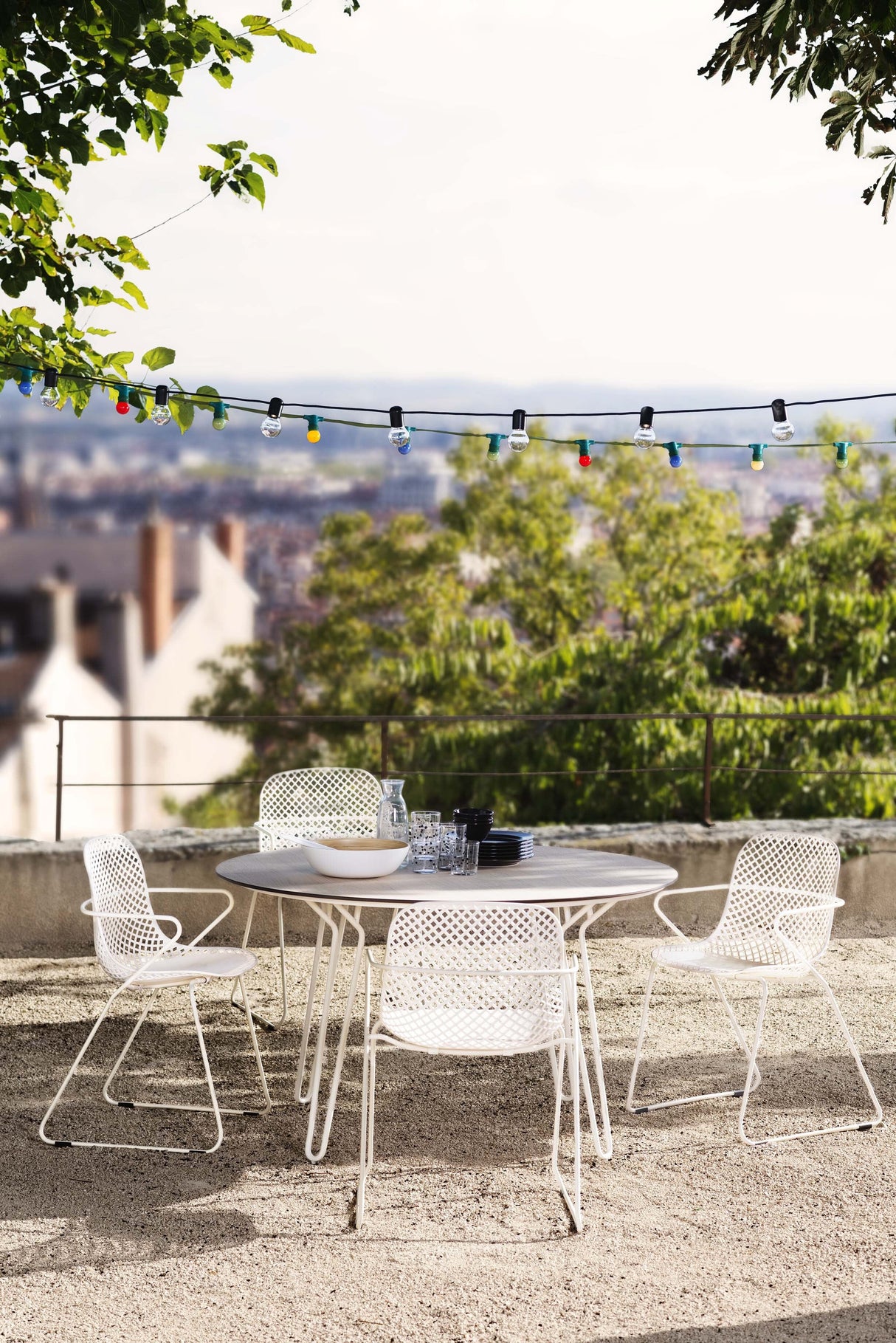 Grosfillex Ramatuelle 73 Chaise haute de bar empilable