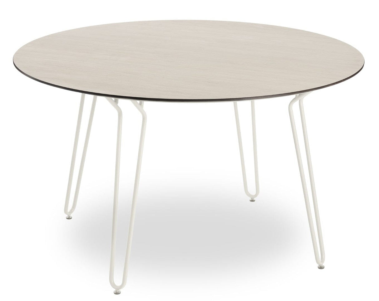 Grosfillex Ramatuelle 73 Table ronde Ø130cm Naturale / Crème Absolute