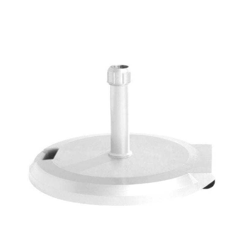 Grosfillex Socle Parasol 38kg PVC Blanc