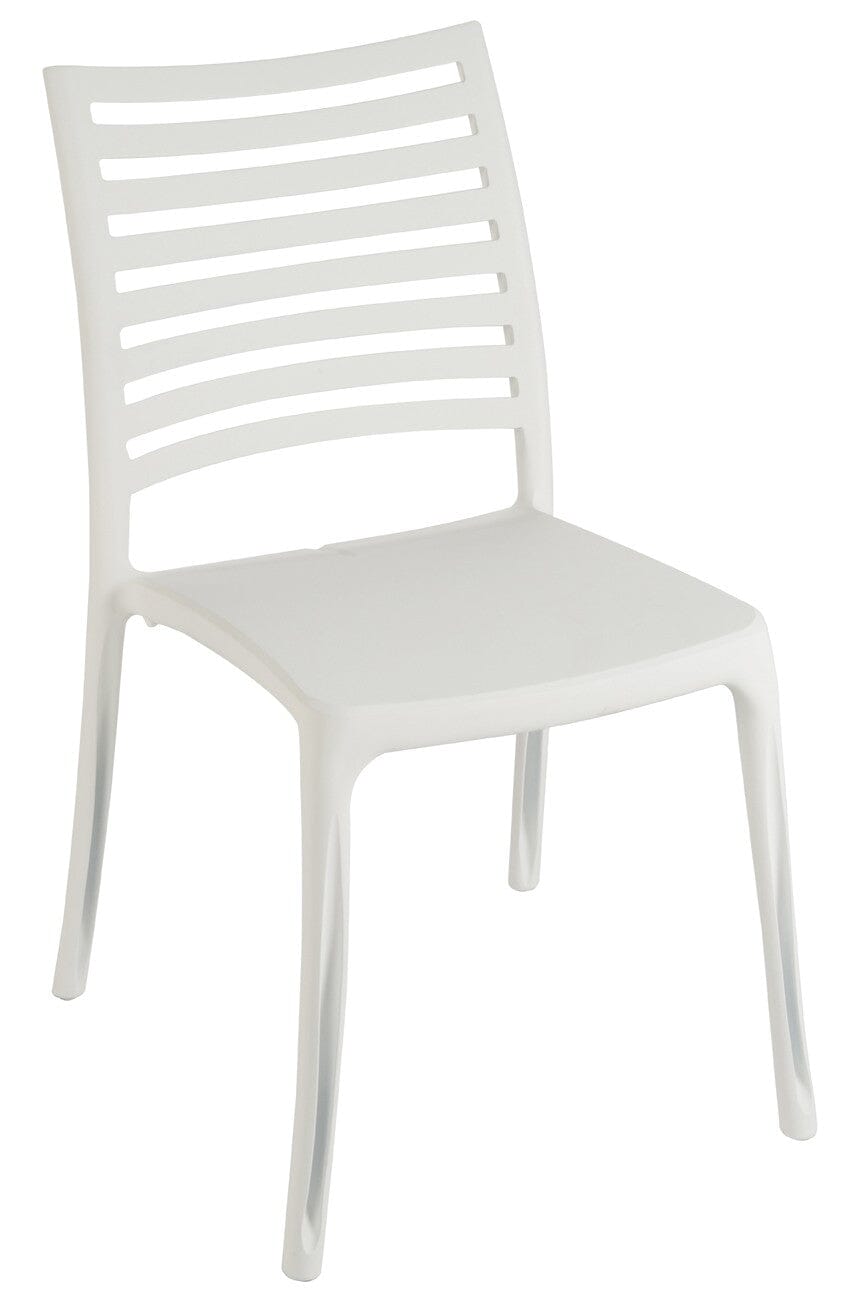 Grosfillex Sunday Chaise empilable Blanc