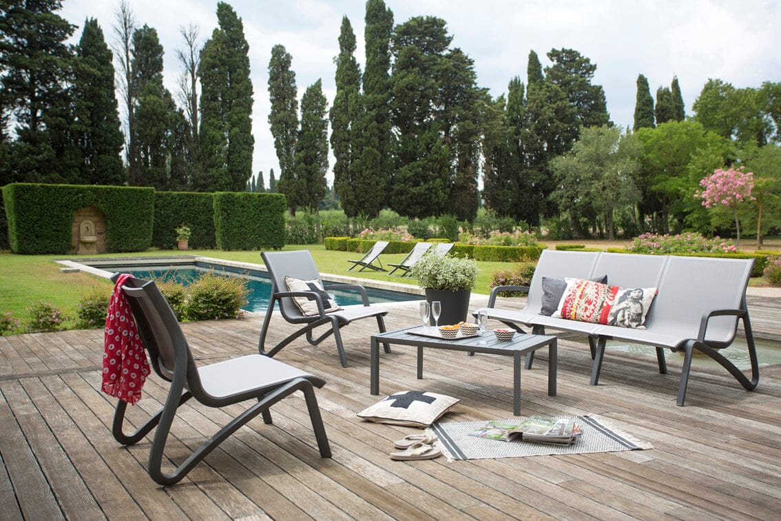 Grosfillex Sunset Canapé Conversationnel 2 places