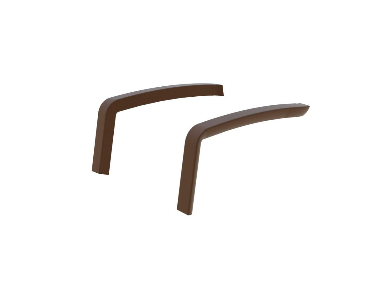 Grosfillex Sunset Lot de 2 accoudoirs Bronze Fusion