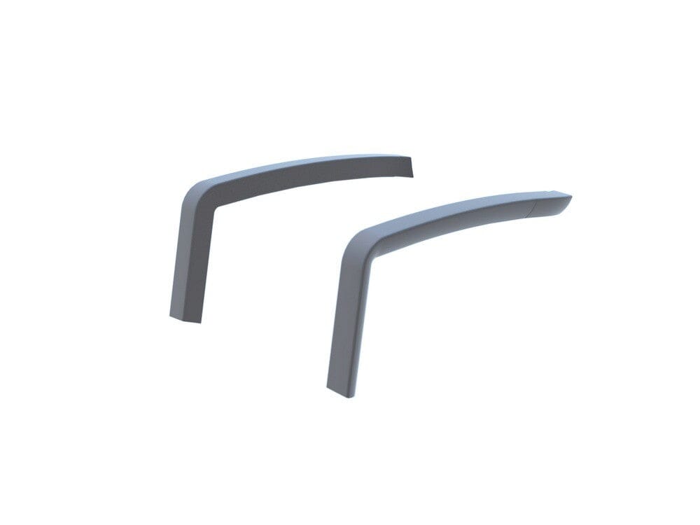 Grosfillex Sunset Lot de 2 accoudoirs Gris Platinum