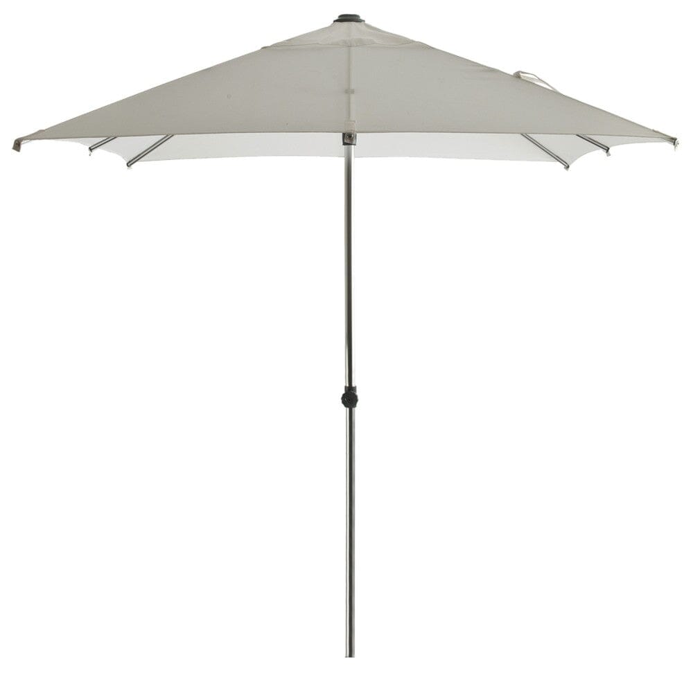 Grosfillex Sunset Parasol Aluminium anodisé 200x200cm Blanc