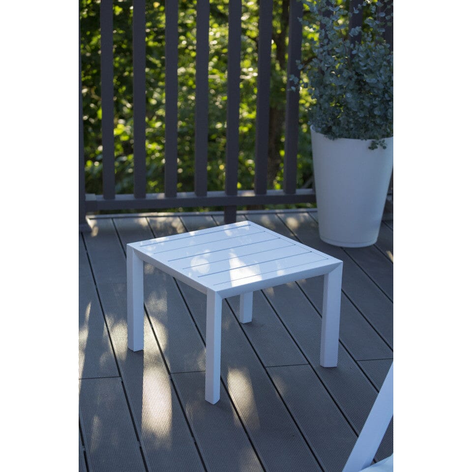 Grosfillex Sunset Table basse 50x50cm H:37cm Aluminium