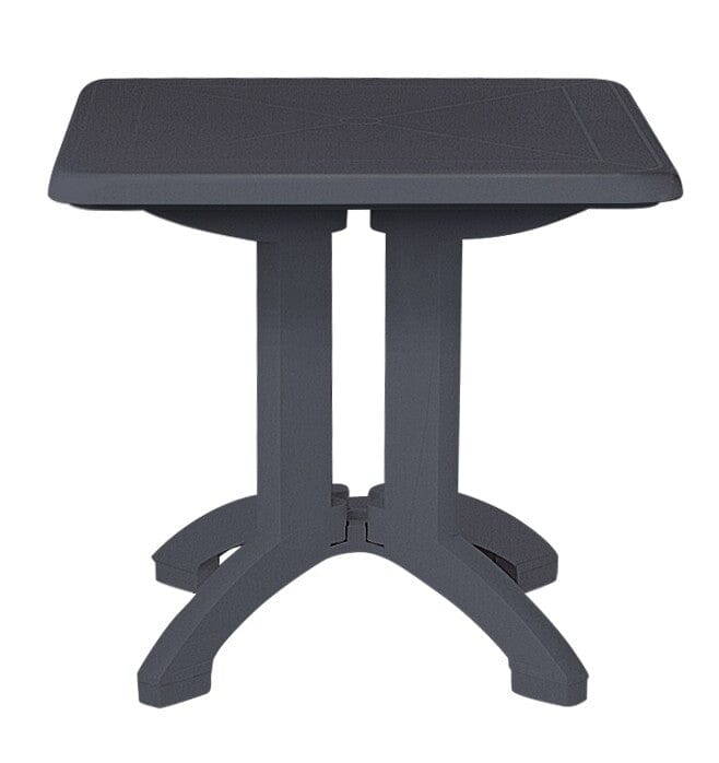 Grosfillex Vega Table 80x80cm pliable Anthracite
