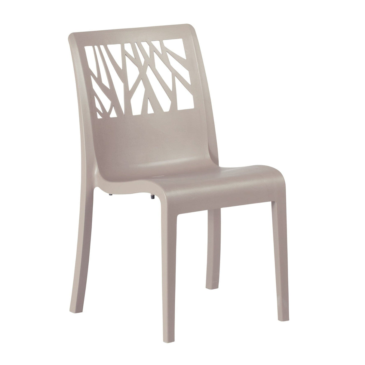 Grosfillex Végétal Chaise empilable Lin