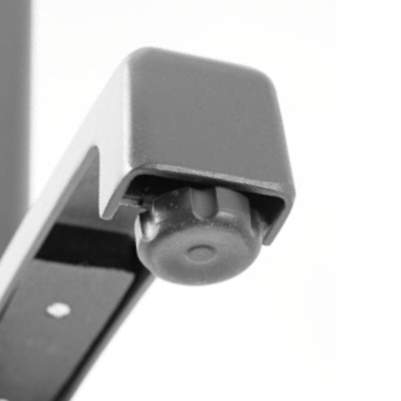 Grosfillex X-One Pied Bistro aluminium central rabattable et encastrable