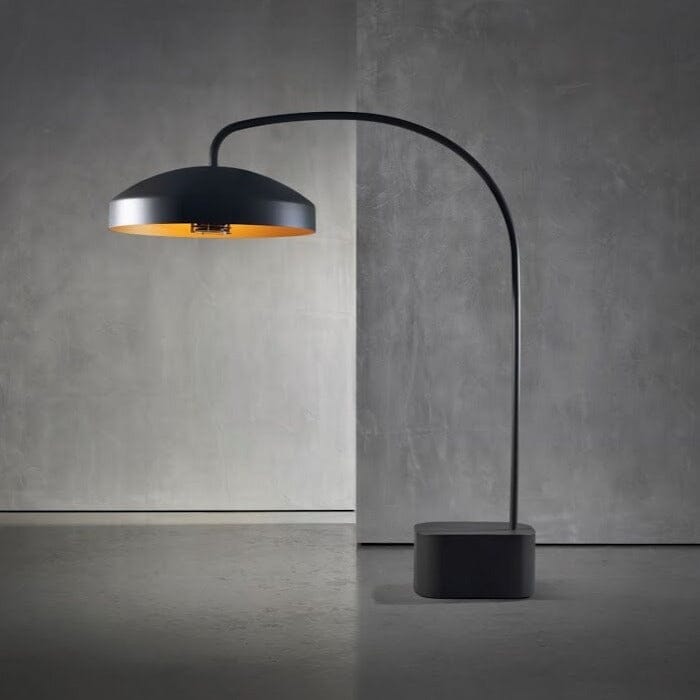 Heatsail Disc Chauffage à infrarouge d'extérieur avec luminaire et roues