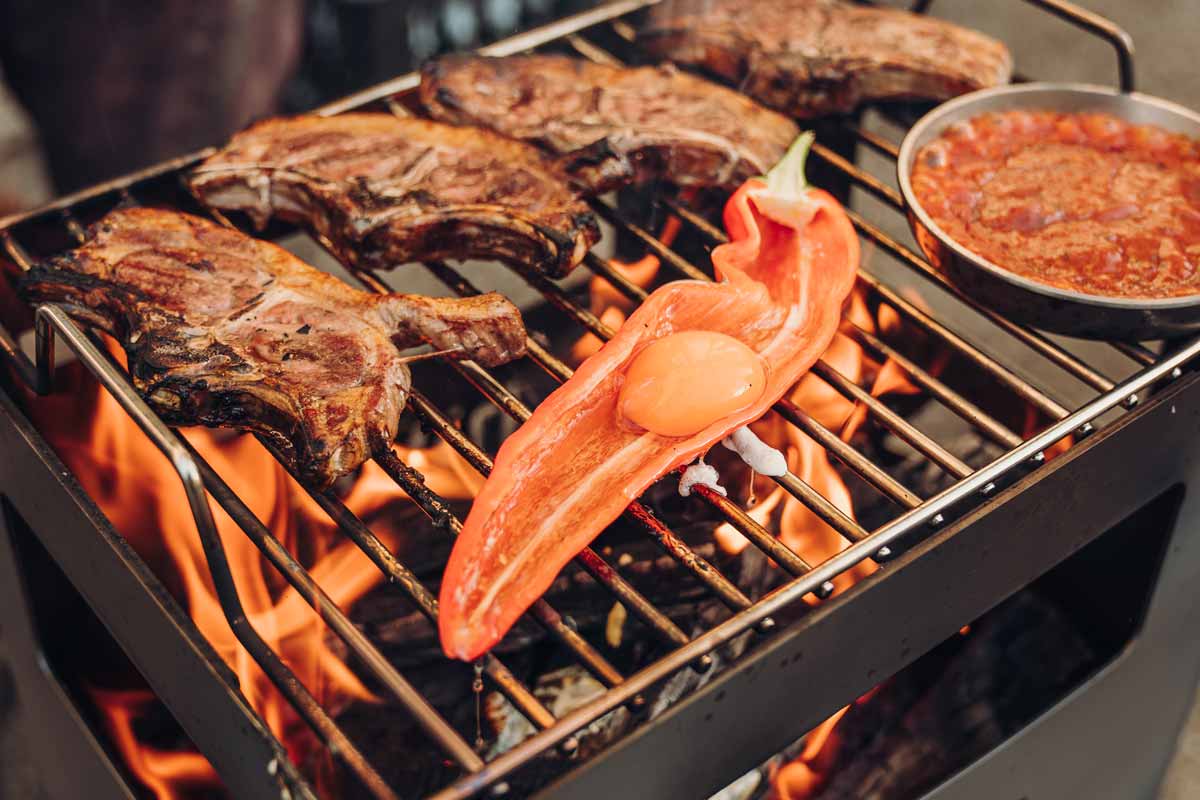 Höfats Beer Box Brasero Foyer Gril