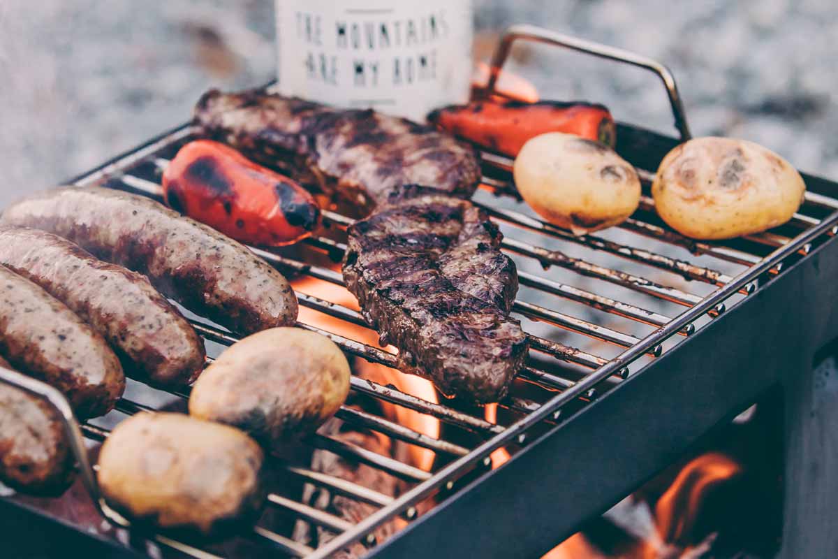 Höfats Beer Box Grille pour grillades