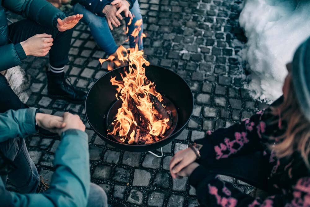 Höfats Bowl 57 avec pied bas en étoile Brasero Foyer Gril, modèle 2022