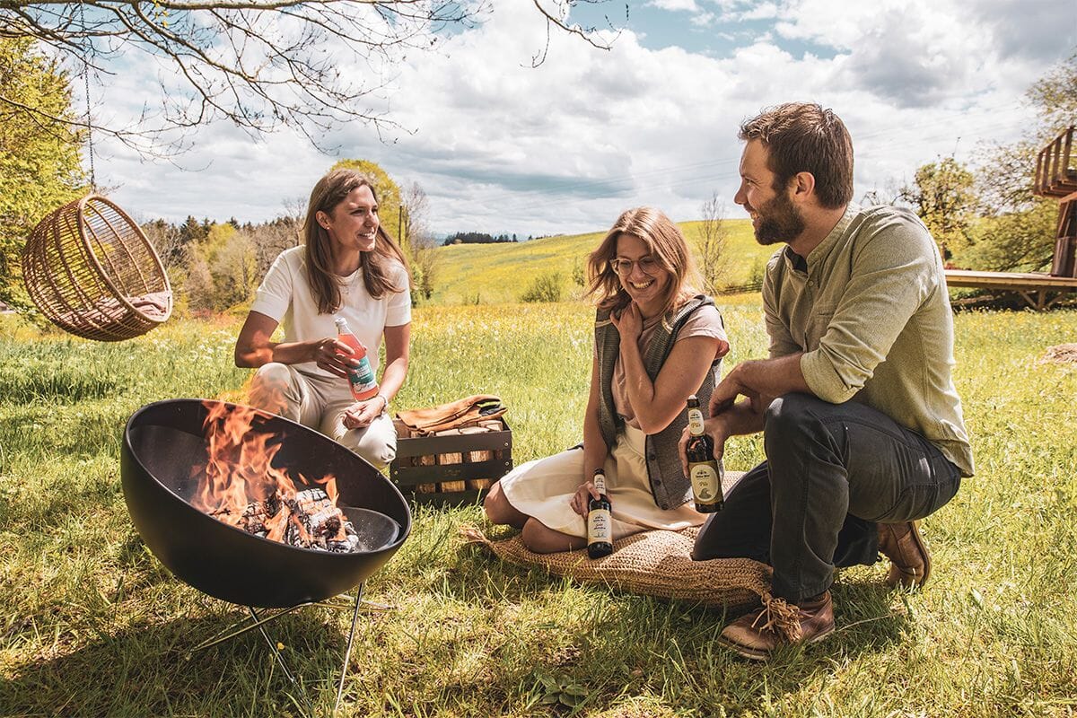 Höfats Bowl 57 avec pied bas en étoile Brasero Foyer Gril, modèle 2022