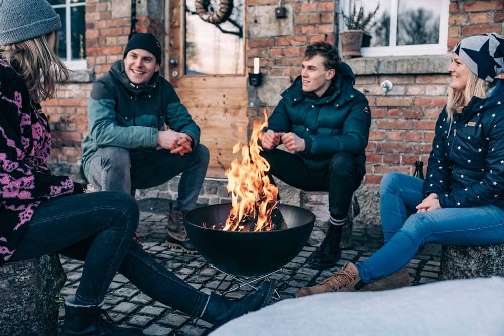 Höfats Bowl 57 avec pied bas en étoile Brasero Foyer Gril, modèle 2022