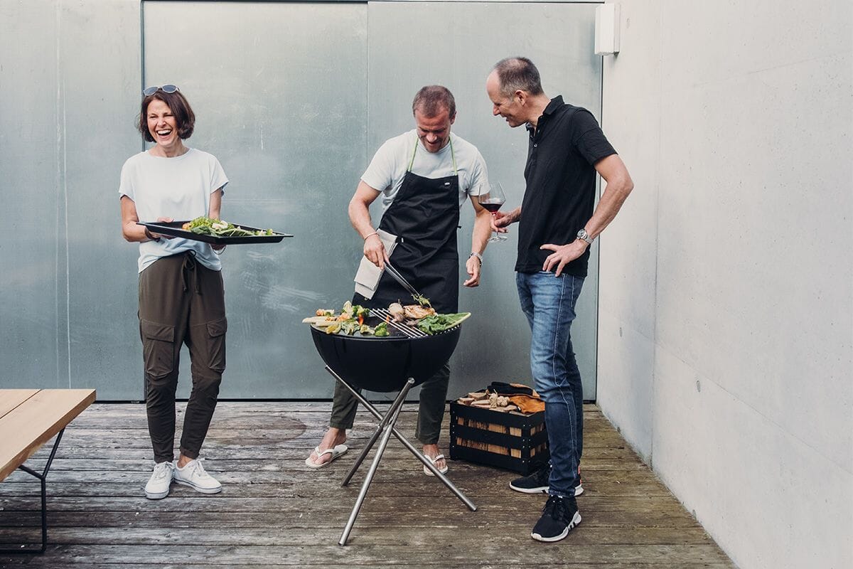 Höfats Bowl 57 avec Trépied Tripod haut Brasero Foyer Gril, modèle 2022