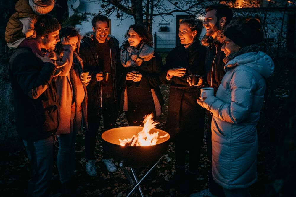 Höfats Bowl 57 avec Trépied Tripod haut Brasero Foyer Gril, modèle 2022