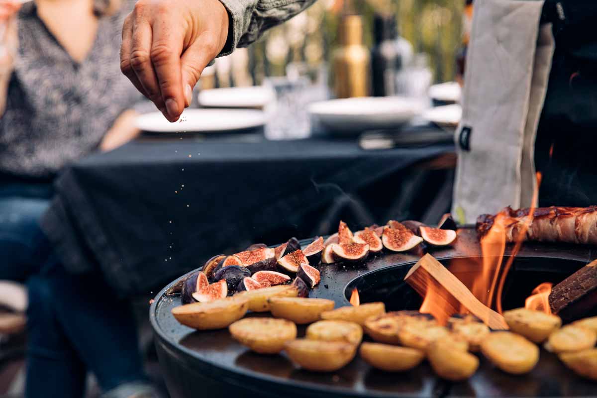 Höfats Bowl 57 avec Trépied Tripod haut Brasero Foyer Gril, modèle 2022