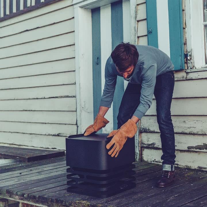 Höfats Cube Black Brasero Foyer Gril