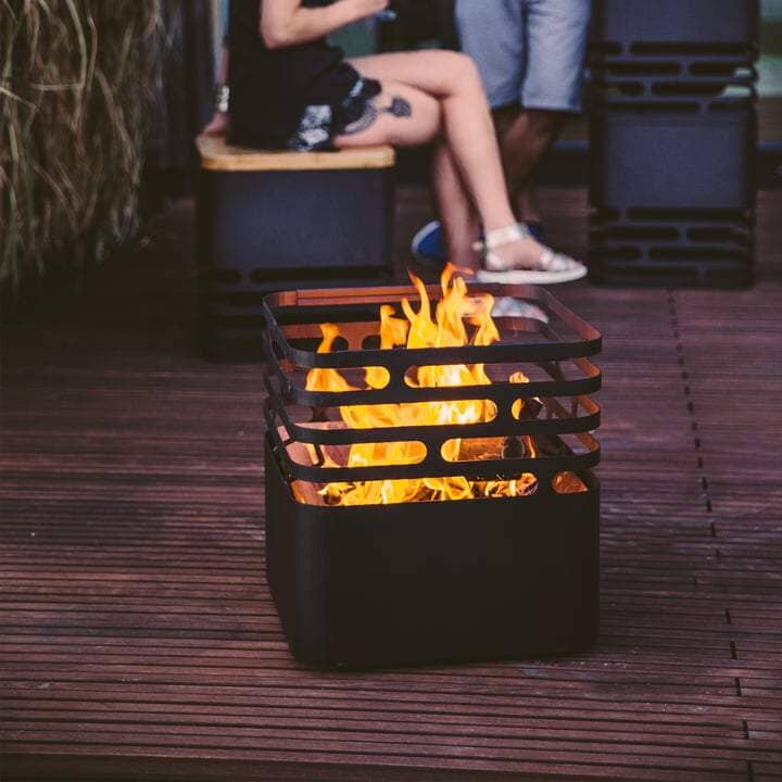 Höfats Cube Black Brasero Foyer Gril