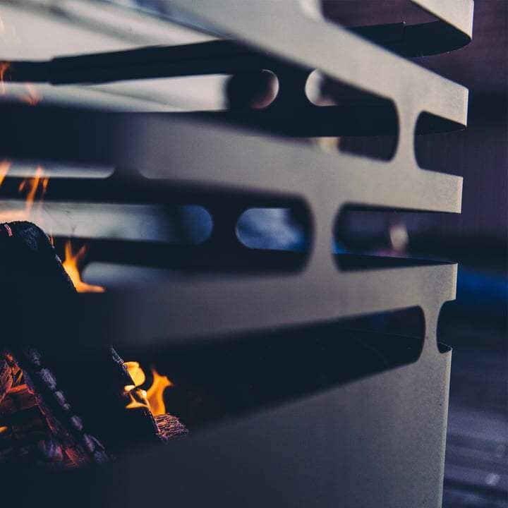 Höfats Cube Rusty Brasero Foyer Gril