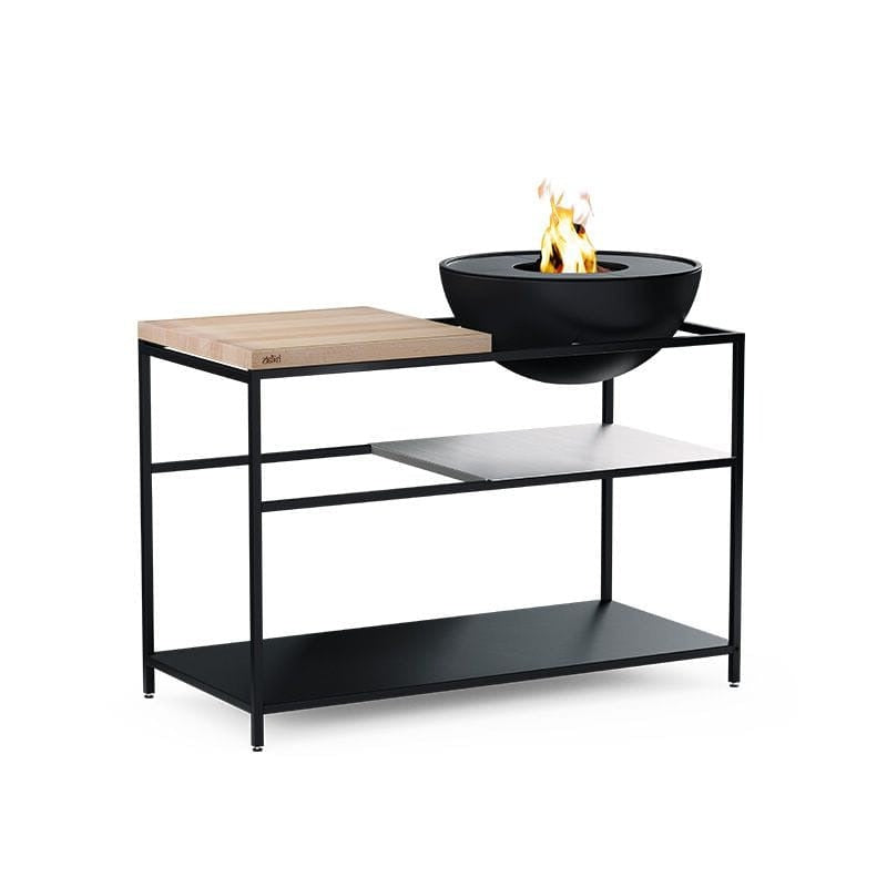 Höfats Fire Kitchen + Bowl 57 Cuisine d'extérieur avec brasero foyer